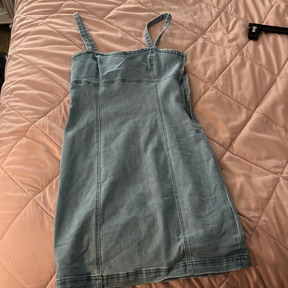 Denim dress forever 21